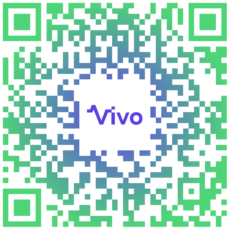 QR code to download the My Vivo Health app